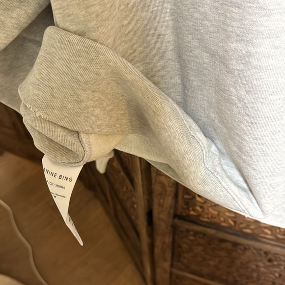 Anine Bing Gray Hoodie small - Picture 4 of 4